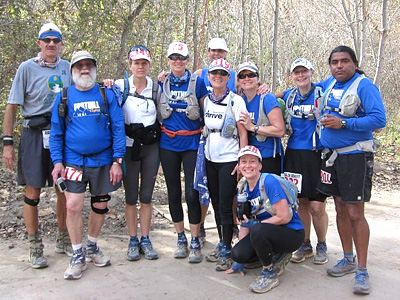 Eagles Nest aid station